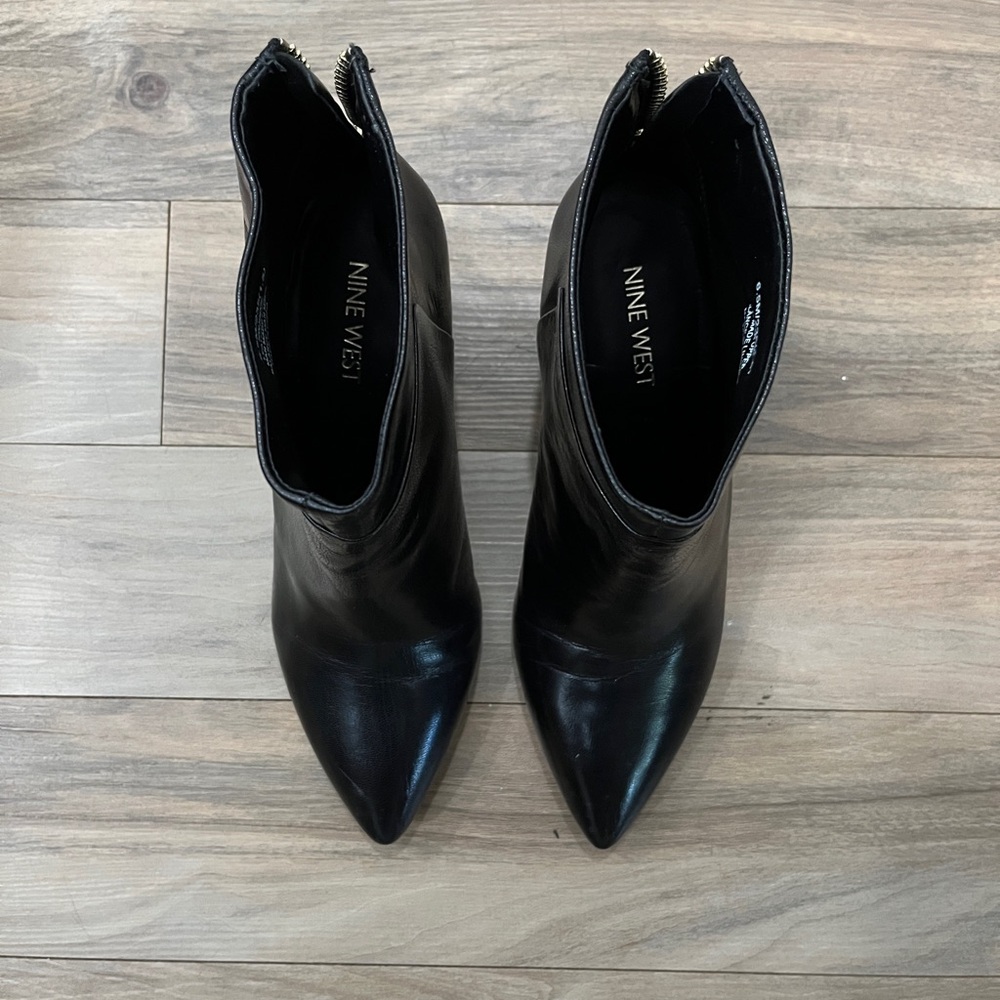 Nine West Ankle Boots. Black. Size 6.5